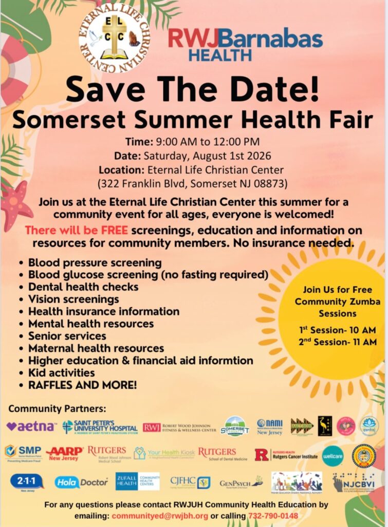 3rd Annual Somerset Health Fair